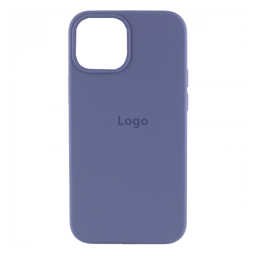 Чохол Silicone Case HC for iPhone 14 Plus Lavender Gray