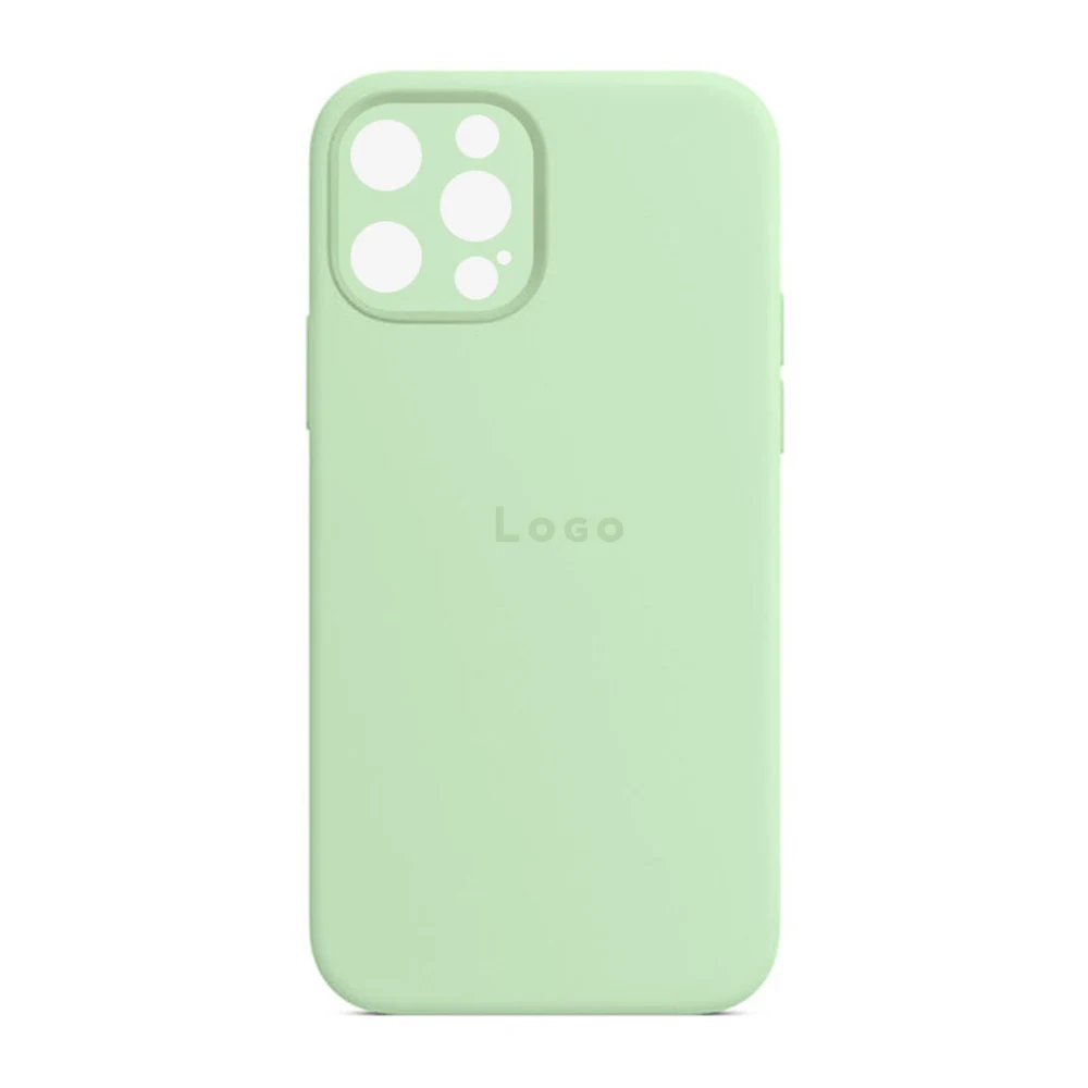 Чохол Silicone Case Full Camera Protective (AA) iPhone 13 Pro (Зелений/Pistachio)