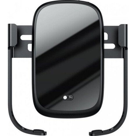 Автотримач Wireless Charger Baseus Rock-Solid з додатковим комплектом - Black