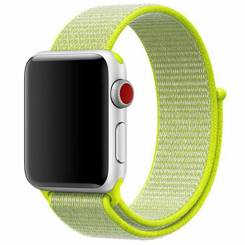 Ремінець Nylon для Apple Watch 38mm/40mm - Neon Green