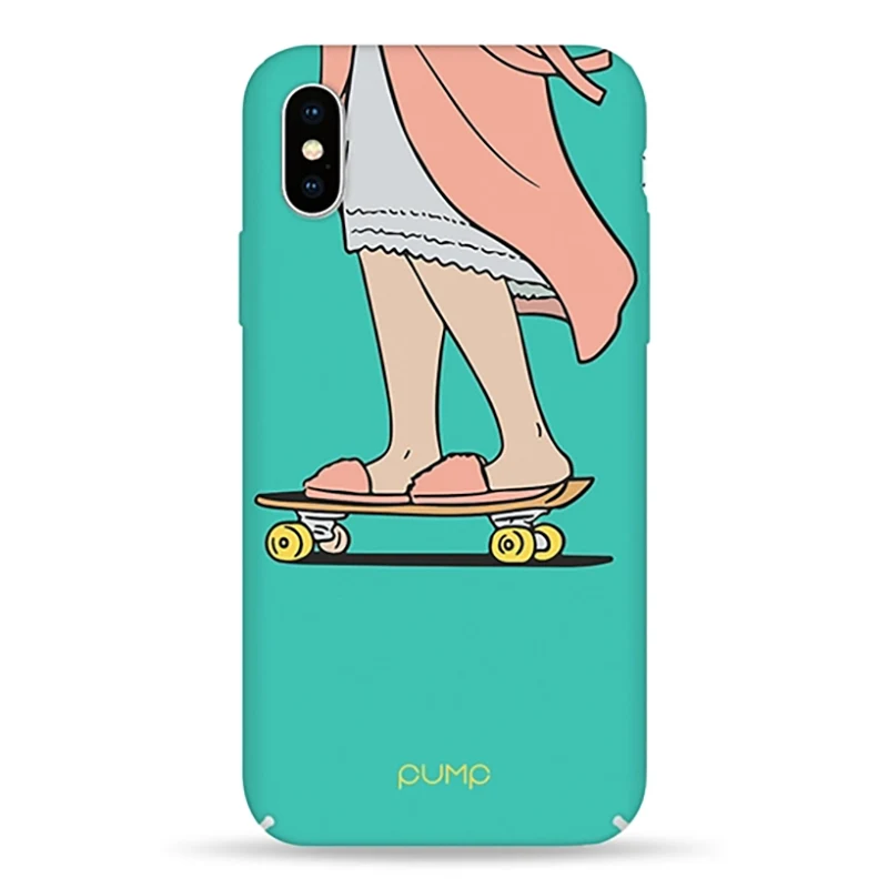 Pump Tender Touch Case for iPhone X/Xs (Skate Tifani)