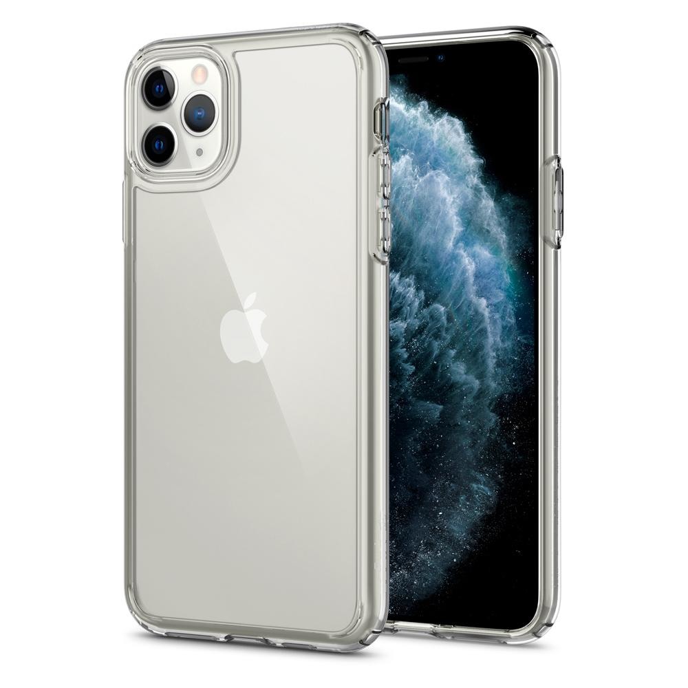 Чохол Spigen для iPhone 11 Pro Max Ultra Hybrid S, Crystal Clear