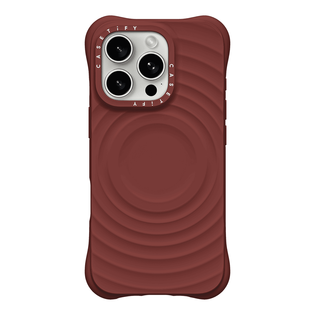 Чохол Casetify Silicone Case with MagSafe for iPhone 16 Pro Max, Dune Brown (OEM)