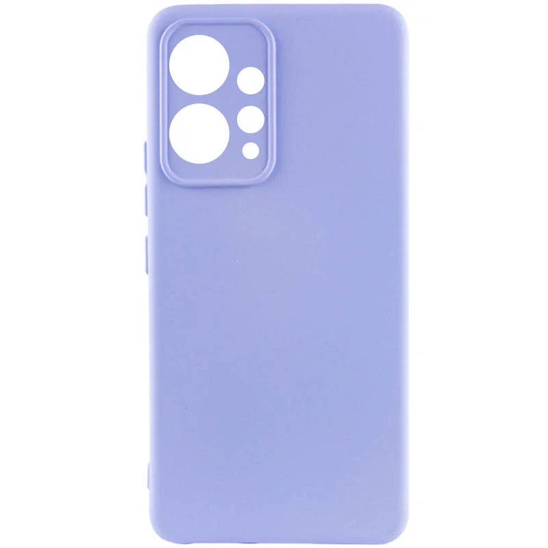 Чохол Silicone Cover Lakshmi Full Camera (A) для Xiaomi Redmi Note 12 4G (Бузковий/Dasheen)