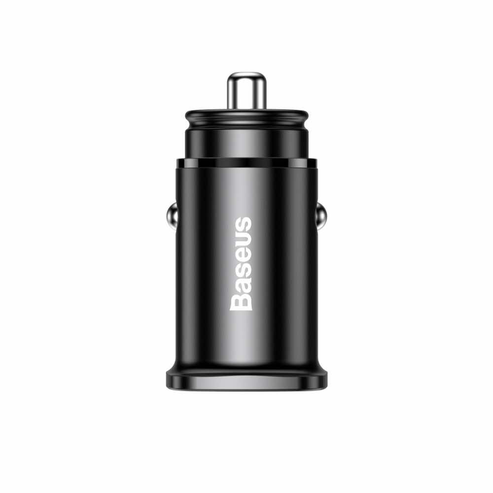 АЗП Baseus Square Metal PD3.0 QC 4.0 + 30W USB + Type-C - Black