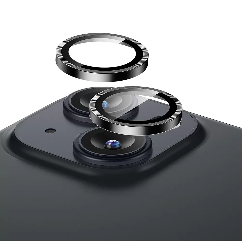 Захисне скло на камеру ESR Armorite Lens Protector Black для iPhone 15/15 Plus