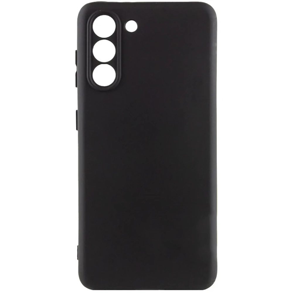 Чохол Silicone Cover Lakshmi Full Camera (A) для Samsung Galaxy S22 (Чорний/Black)