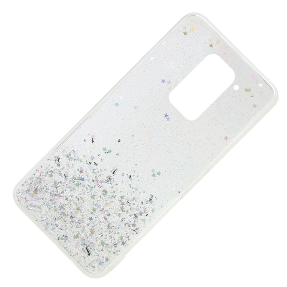 Чохол Star Glitter для Xiaomi Redmi Note 9 - Transparent