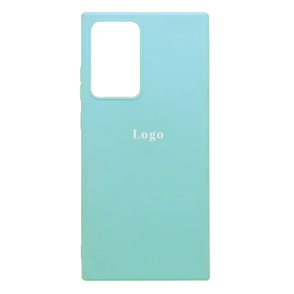 Чохол Silicone Case для Samsung Note 20 Ultra - Light Blue