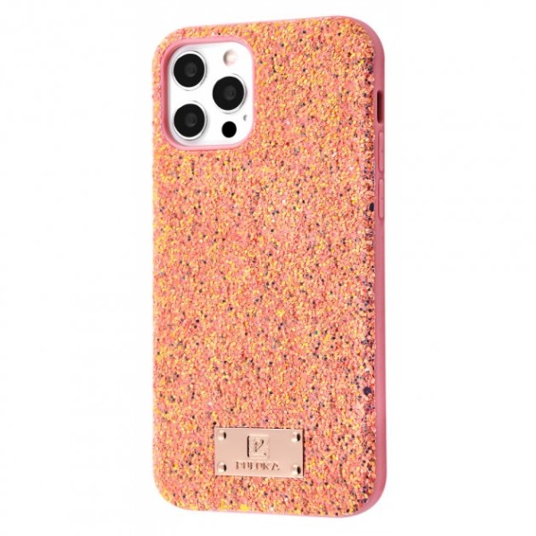 Чохол PULOKA Macaroon for iPhone 12/12 Pro (рожеве золото)