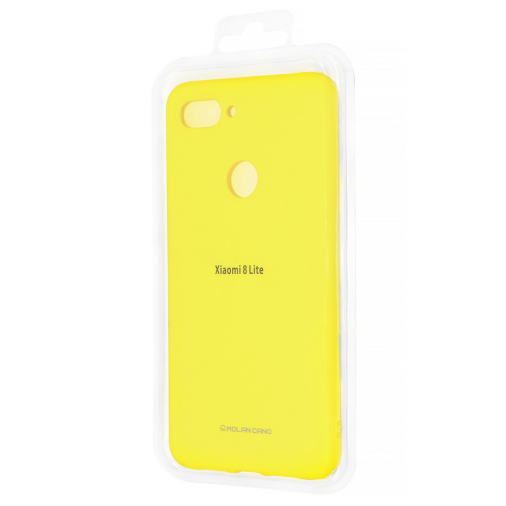 Чохол Molan Cano Glossy Jelly Case для Xiaomi Mi8 Lite (yellow)