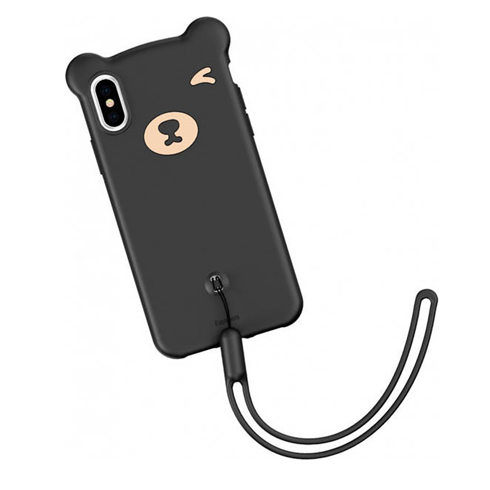 Чохол Bear Silicon Case for iPhone XS Max Black