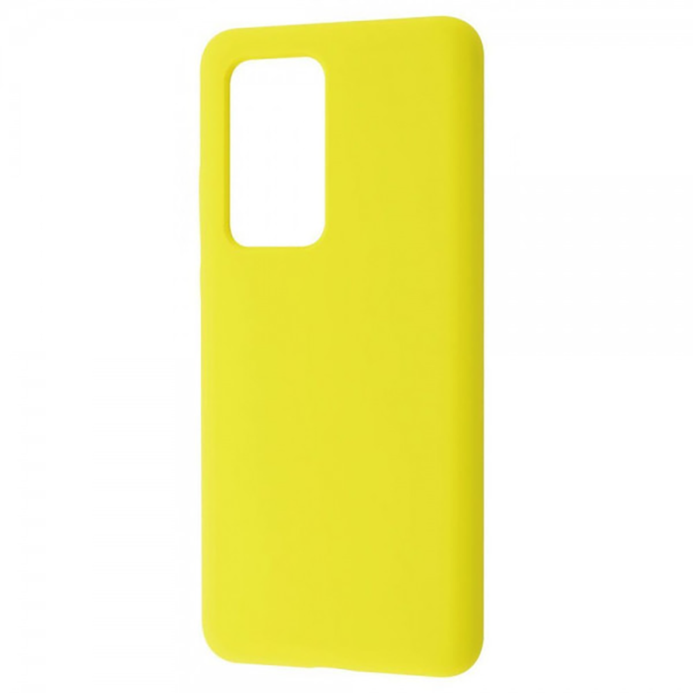 Чохол WAVE Full Silicone Cover для Huawei P40 (Yellow)