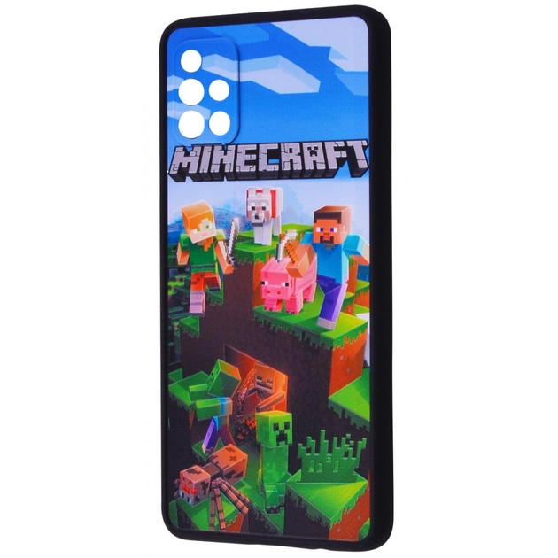 Чохол Game Heroes Case (PC+TPU) для Samsung A51 (A515) - Minecraft