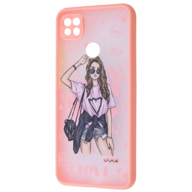 Чохол WAVE Cartoon Case (PC+TPU) Xiaomi Redmi 9C (mood love)