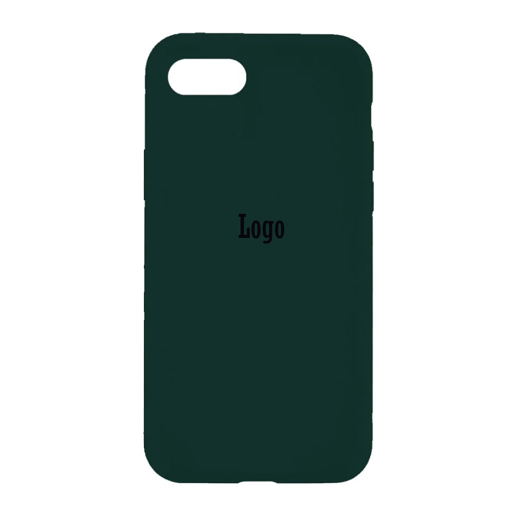 Чохол Silicone Case Full Protective (AA) для Apple iPhone 7 / 8 / SE (2020) (Forest Green)