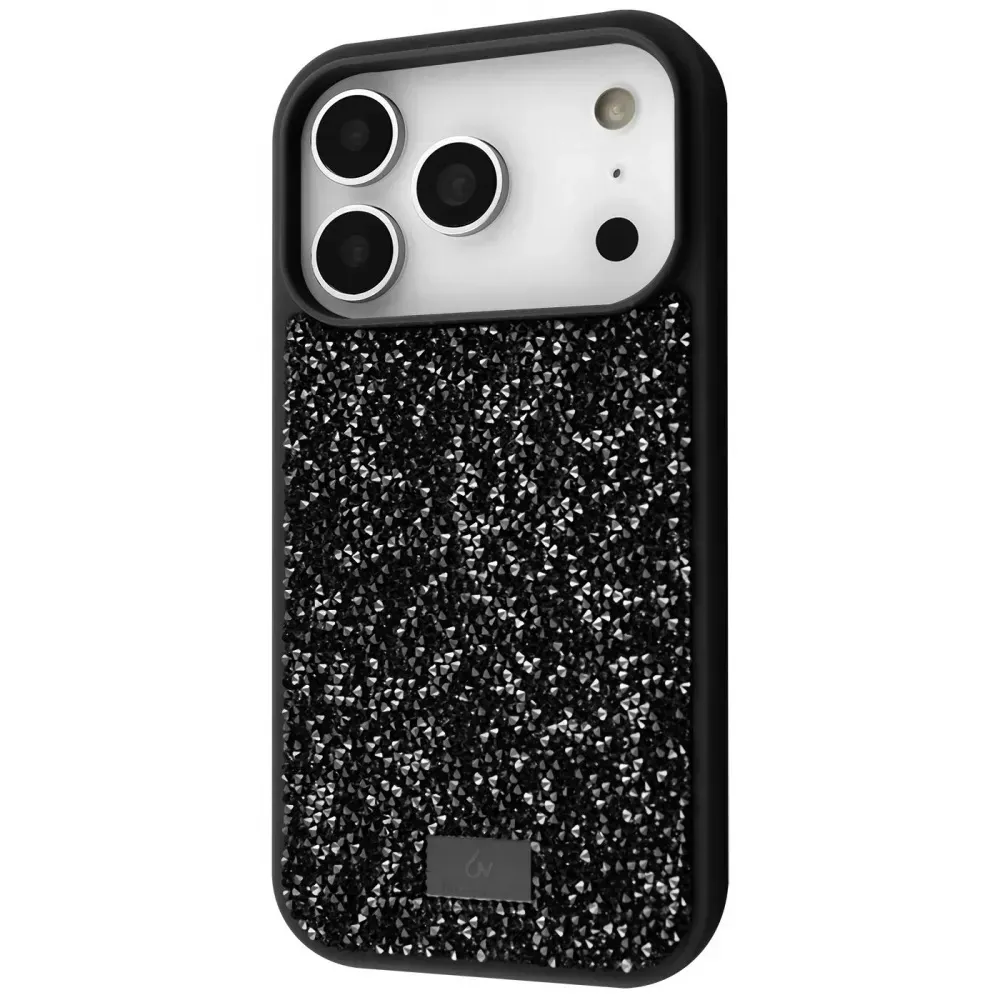 Чохол Bling World Rock Diamond (TPU) iPhone 17 Pro (чорний)