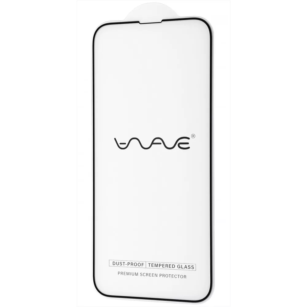 Захисне скло WAVE Dust-Proof iPhone 14 Pro Max (чорний)