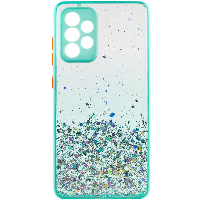 Чохол MaiKai Star Glitter Samsung Galaxy A22/M32 (A225/M326) (Бюрюзовий)