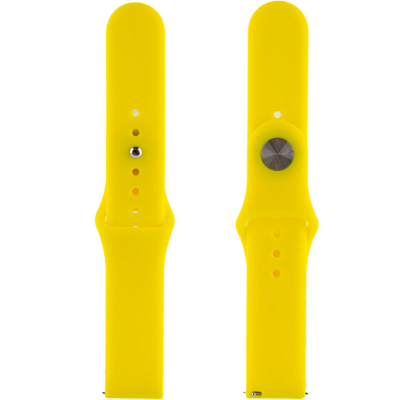 Ремінець універсальний Sport Band 20mm (Жовтий/Neon Yellow)