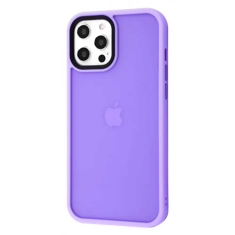 Чохол Matte Colorful case для iPhone 13 Pro Max (light purple)