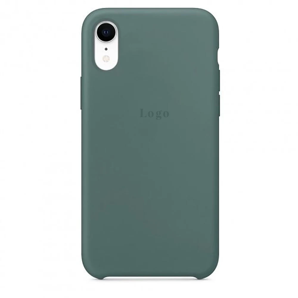 Чохол MaiKai Silicone для iPhone Xr - Pine Green