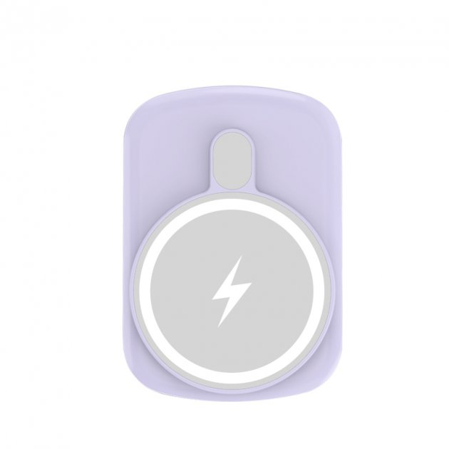 ПБ MagSafe JYD-PB16 10000mAh Type-c, Qi, 15/20W, PD/QC (purple)