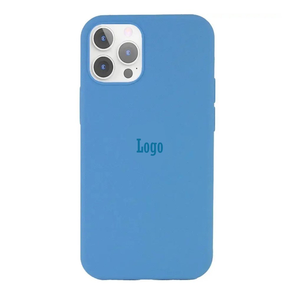 Чохол Silicone Case Full Cover iPhone 13 (azure)