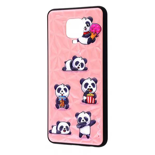 Чохол WAVE Majesty Case Xiaomi Redmi Note 9S/Note 9 Pro (малюк панди/світло-рожевий)