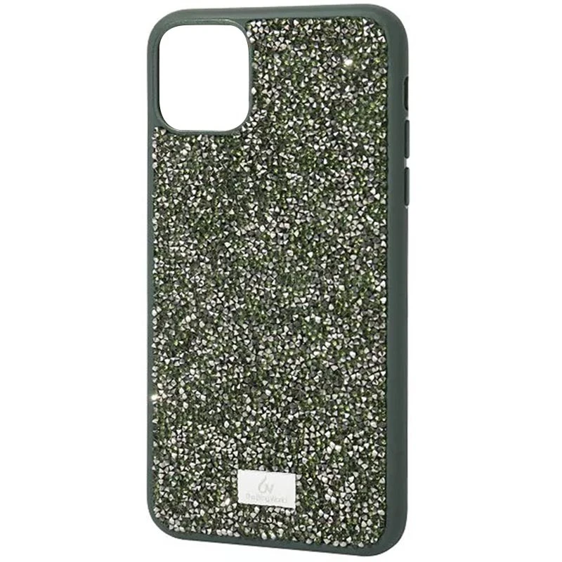 Чохол Bling World Rock Diamond (TPU) iPhone 13 Pro Max (зелений)