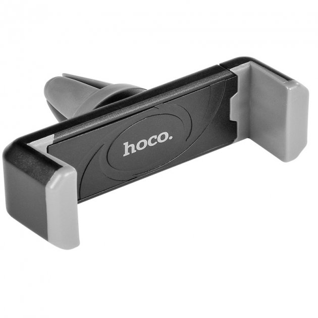 Автотримач Hoco CPH01 Air Vent (чорний/сірий)