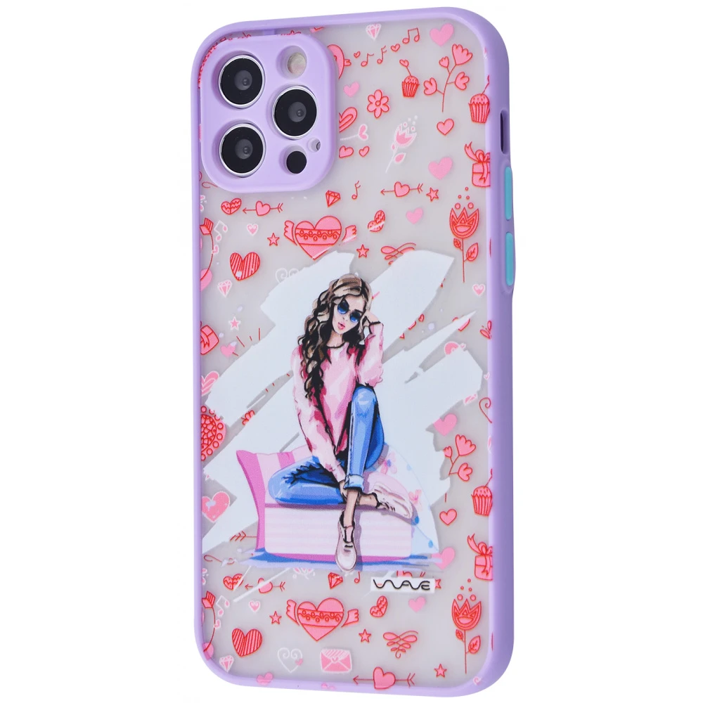 Чохол WAVE Cartoon Case (PC+TPU) iPhone 12 Pro (перевантаження серця)