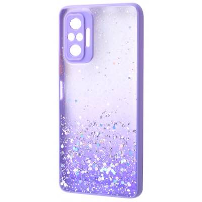 Чохол WAVE Sparkles Case (TPU) Xiaomi Redmi Note 10 Pro (Purple)