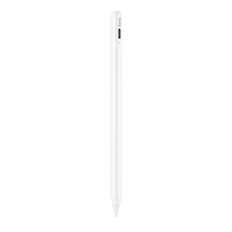 Стілус HOCO Smooth series magnetic rechargeable capacitive pen for Pad GM108 (white)