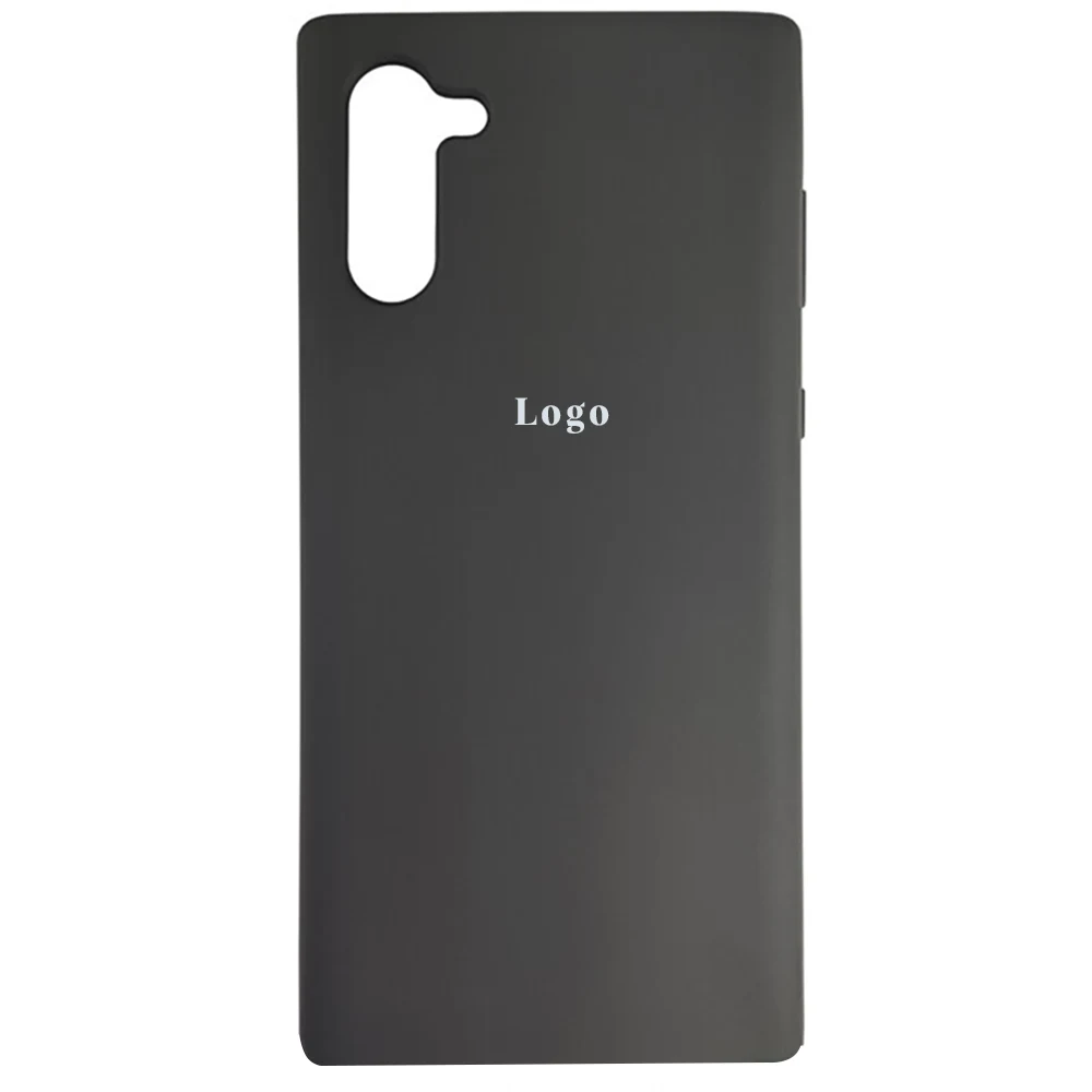 Чохол Silicone Case для Samsung Note 10 - Black