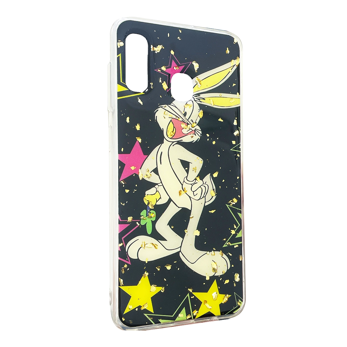 Чохол Silicone Transparent Bugs Bunny для Samsung A20/A30