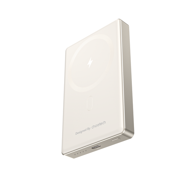 ПБ Choetech PD 20W 10000 mAh Ultra-Thin Magnetic Power Bank White