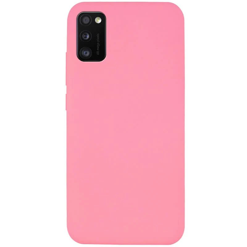 Чохол Full Silicon Cover without logo для Samsung Galaxy A41 - Pink