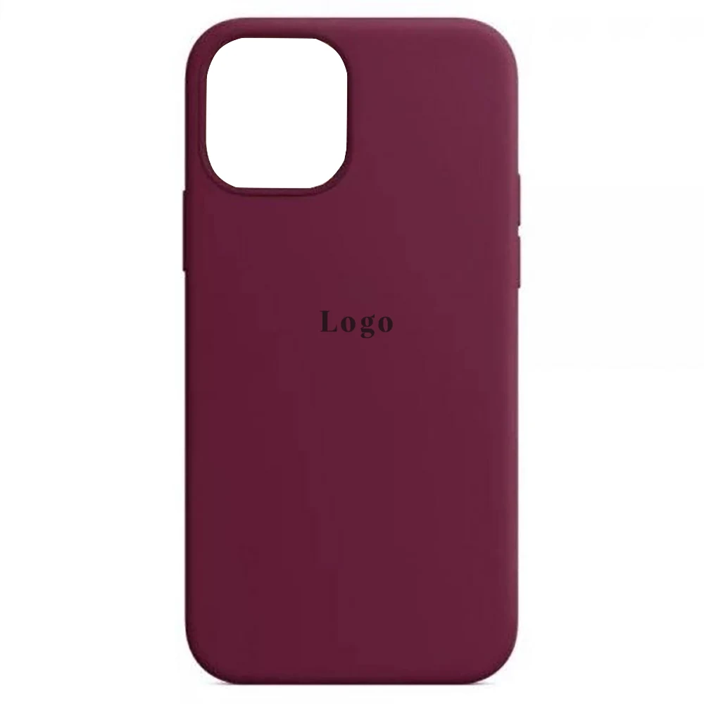 Чохол Silicone Case HC for iPhone 14 Plus Marsala