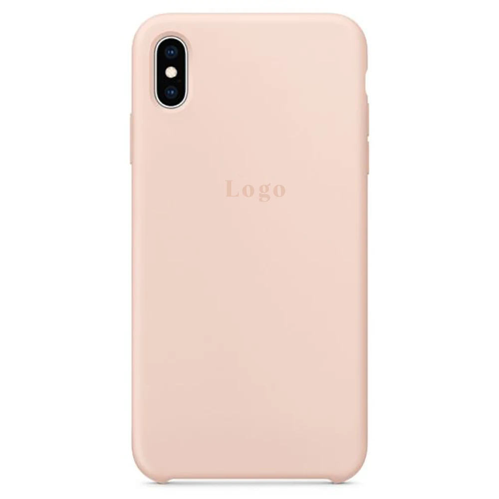 Чохол MaiKai Elite Silicone для iPhone Xs Max - Pink Sand