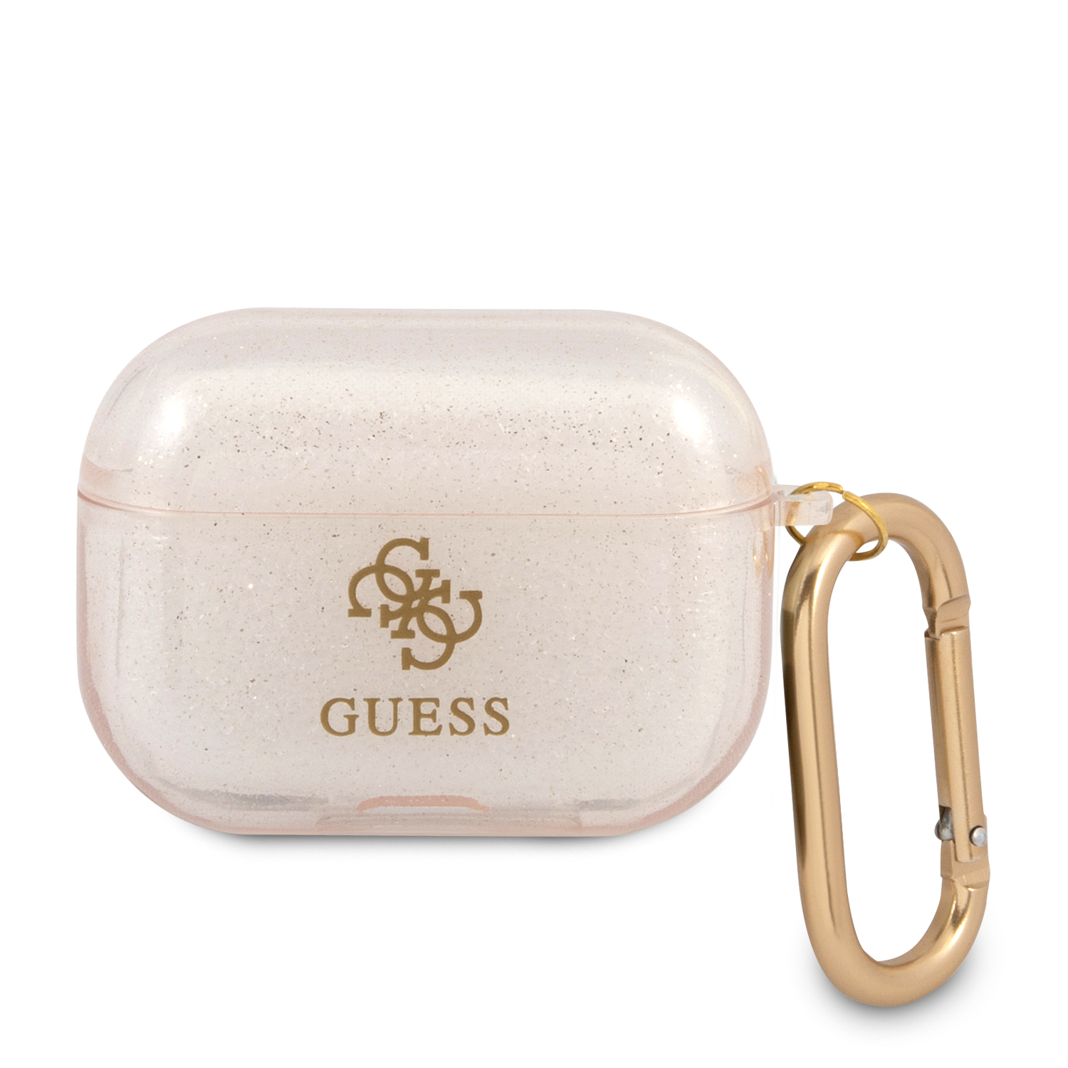 Чохол Guess TPU Colored Glitter Case for Airpods 3 Gold