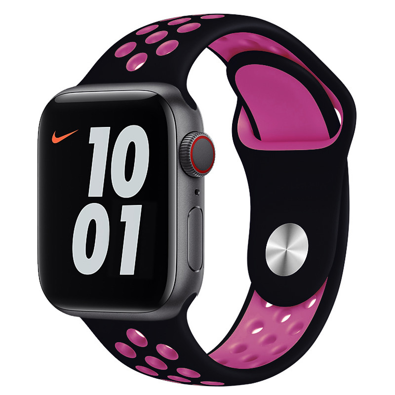 Ремінець Nike Sport Band for Apple Watch 42/44mm - Black/Pink