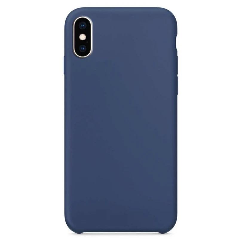 Чохол MaiKai Ultra Thin Silicone для iPhone Xs Max - Blue