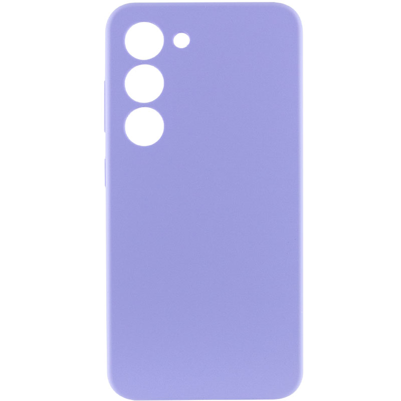 Чохол Silicone Cover Lakshmi Full Camera (AAA) для Samsung Galaxy S24 (Бузковий / Dasheen)