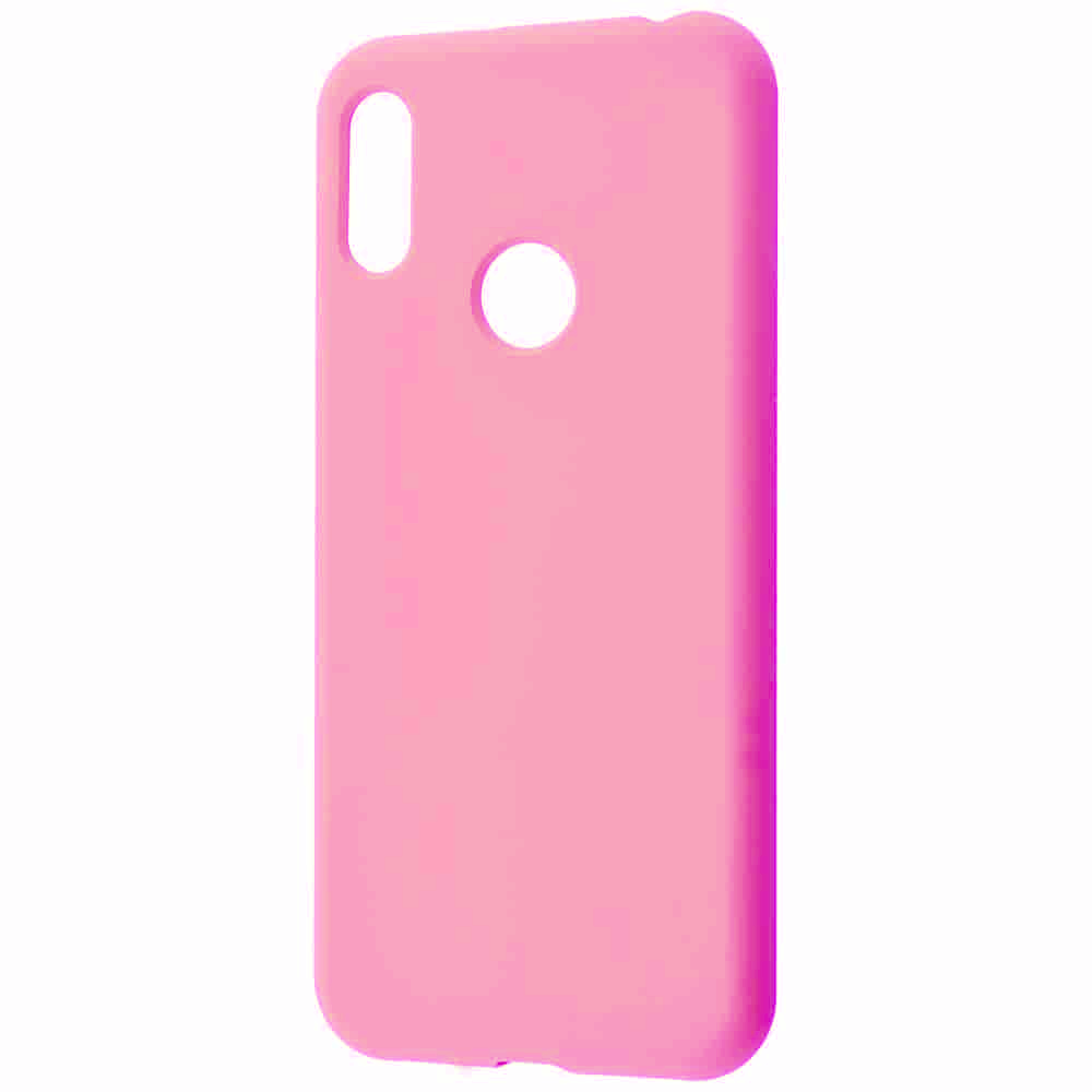 Wave Full Silicone Cover Huawei Y6 2019 (light pink)