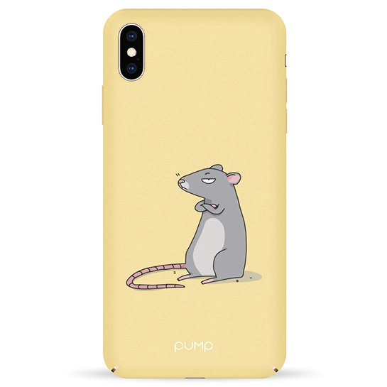 Чохол Pump Tender Touch Case for iPhone Xs Max (Rat The Gray)