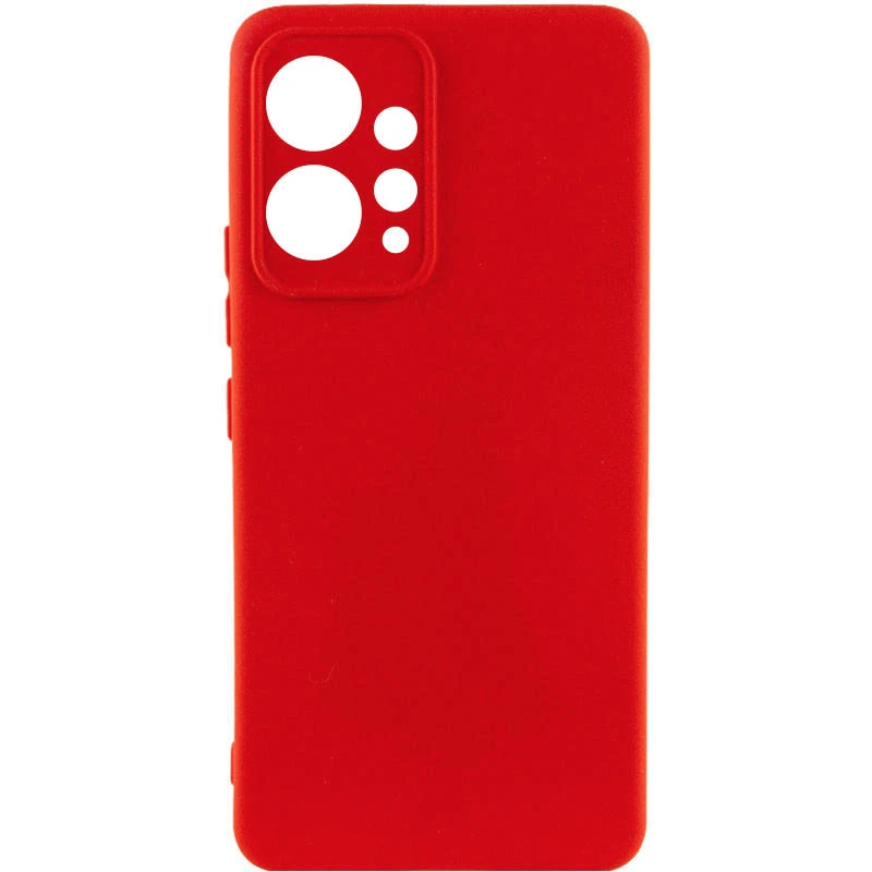 Чохол Silicone Cover Lakshmi Full Camera (A) для Xiaomi Redmi Note 12 4G (Червоний/Red)