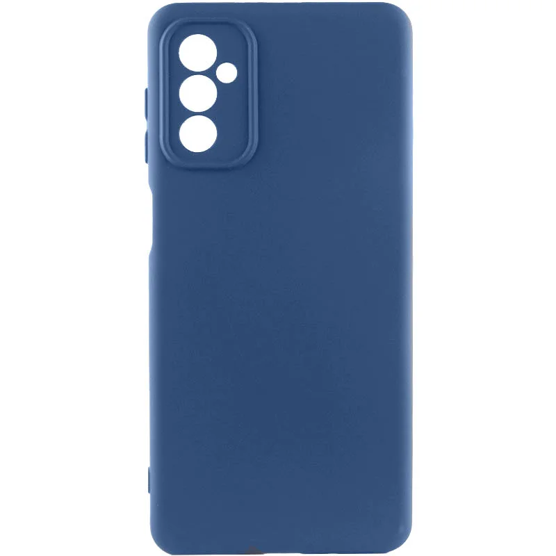 Чохол Silicone Cover Lakshmi Full Camera (A) для Samsung Galaxy A15 4G/5G/M15 5G (Синій/Navy Blue)