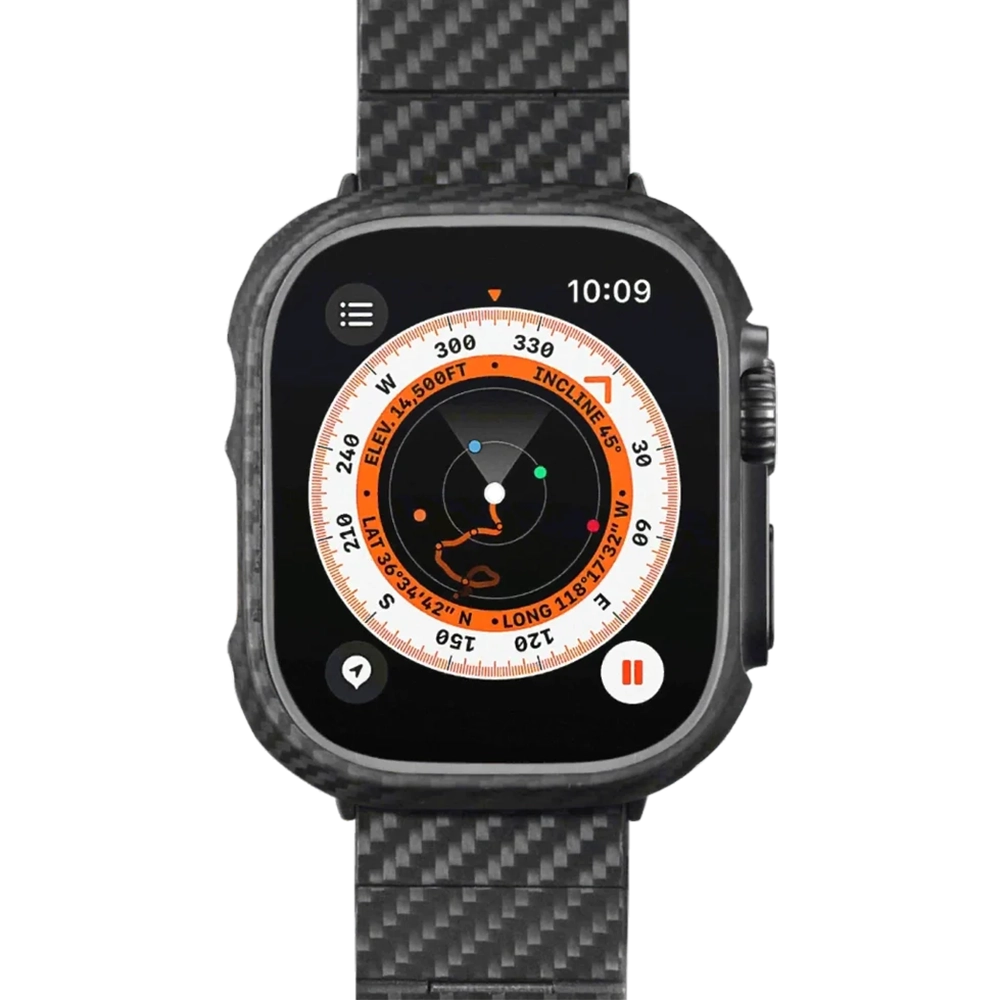 Чохол Pitaka Air Case Black/Grey for Apple Watch Ultra 2/Ultra 49mm (KW3001A)