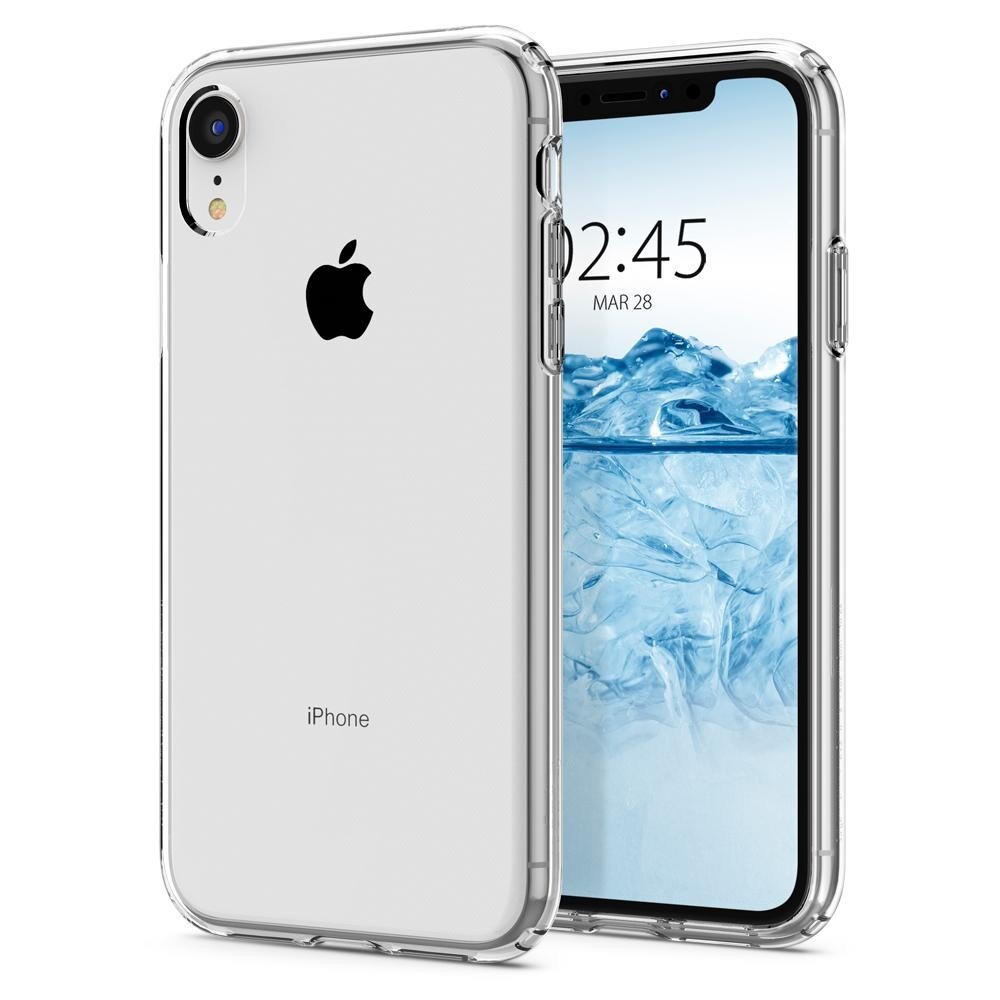 Чохол бампер Spigen Case Liquid Crystal для Apple iPhone Xr Crystal Clear